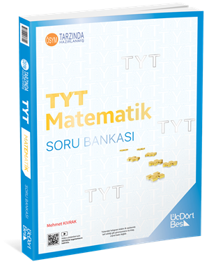 ÜçDörtBeş Yayınları TYT Matematik Soru Bankası