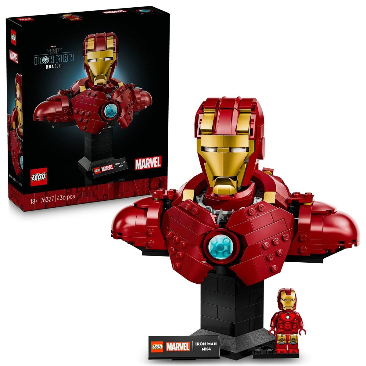 76327 LEGO Marvel Iron Man MK4 Büstü