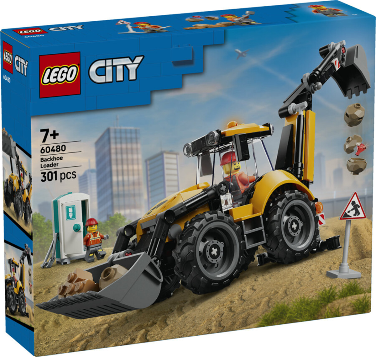 60480 LEGO City Sarı Kazıcı Yükleyici