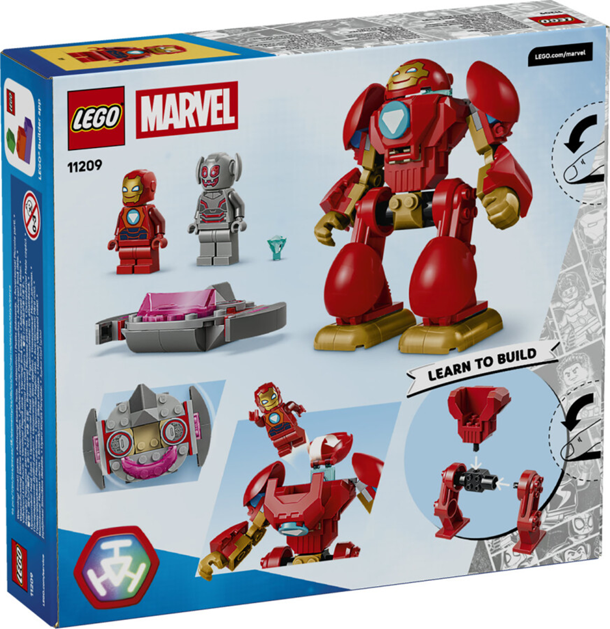 11209 LEGO Disney Junior Marvel Ultron Iron Man e Karşı