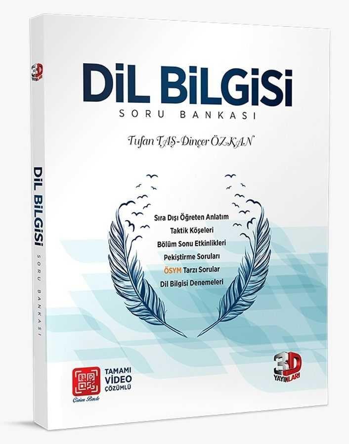 3D Yayınları TYT Dil Bilgisi Soru Bankası