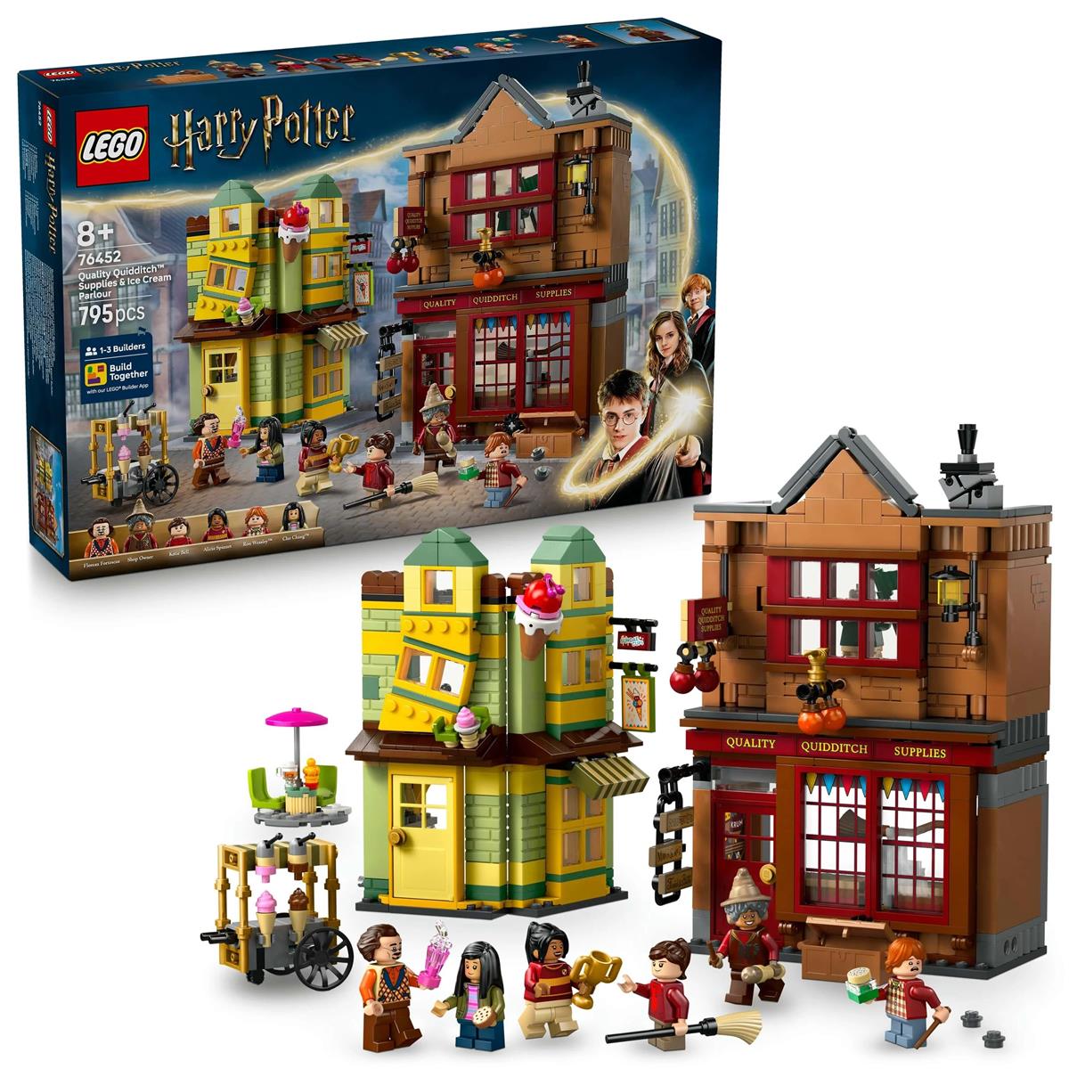 76452 LEGO Harry Potter Kaliteli Quidditch Malzemeleri ve Dondurma Salonu