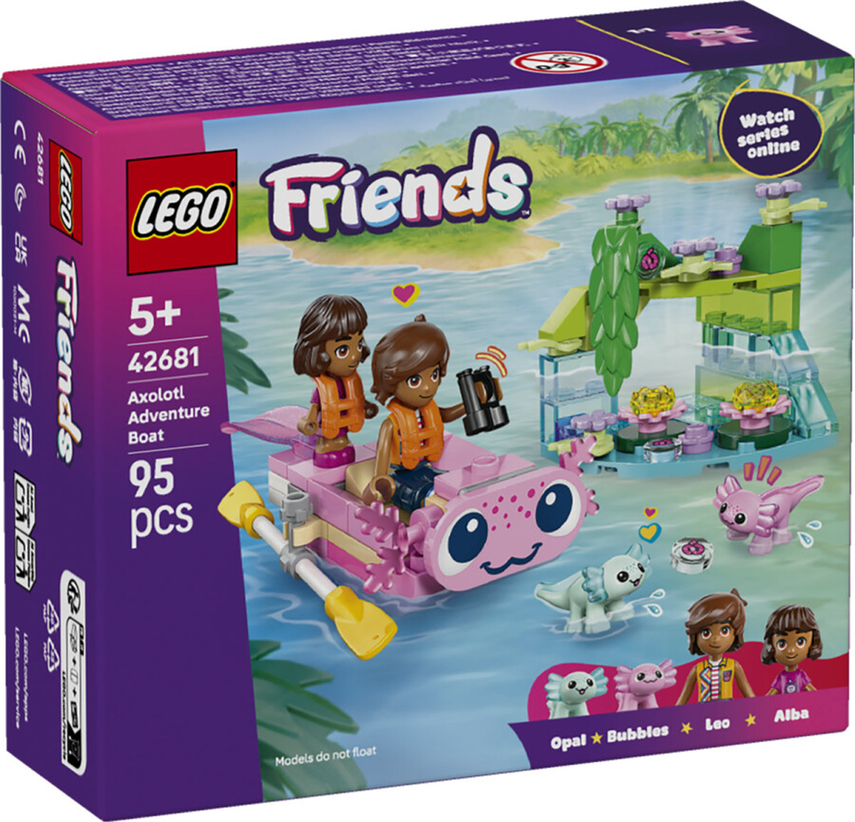 42681 LEGO Friends Axolotl Macera Teknesi