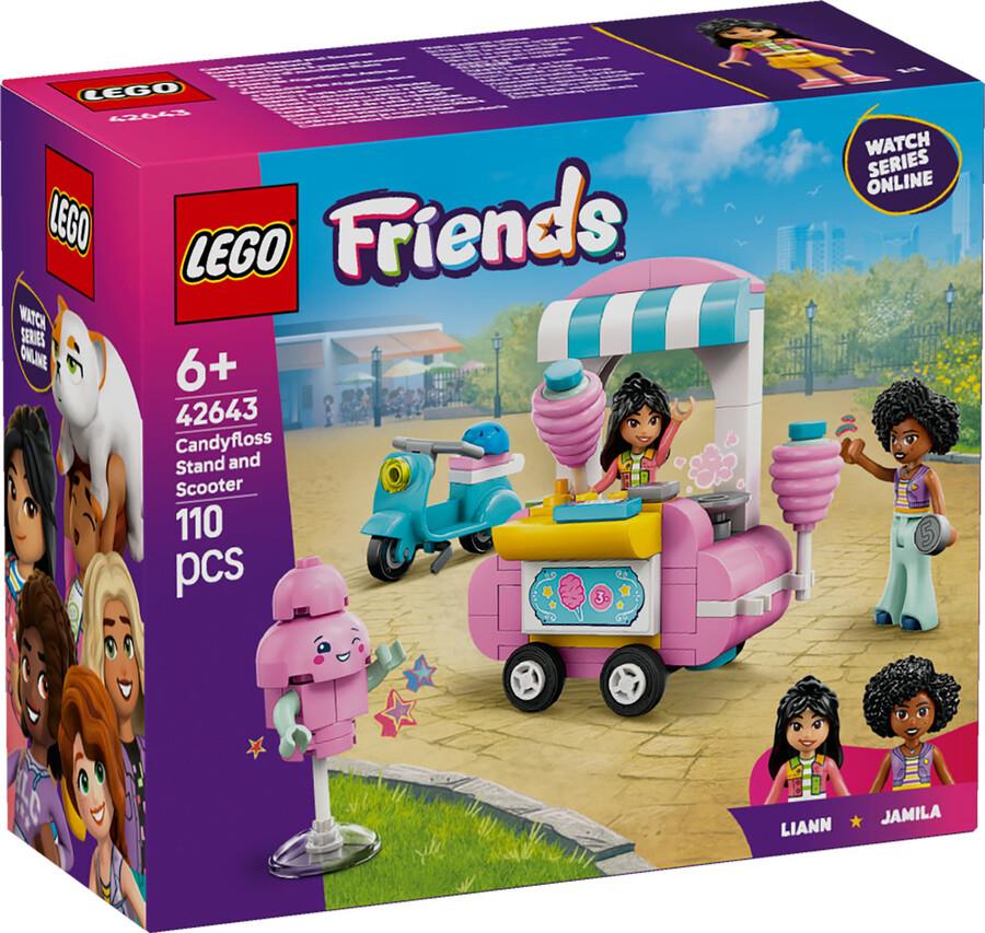 42643 LEGO Friends Pamuk Şeker Standı ve Scooter