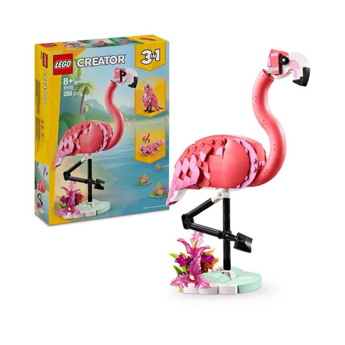 31170 LEGO Creator Vahşi Hayvanlar: Pembe Flamingo