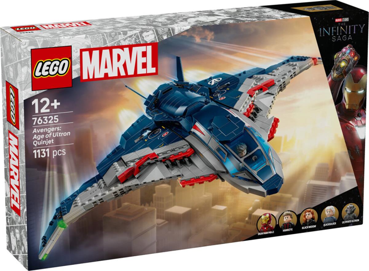 76325 LEGO Marvel Avengers: Ultron Çağı Quinjet