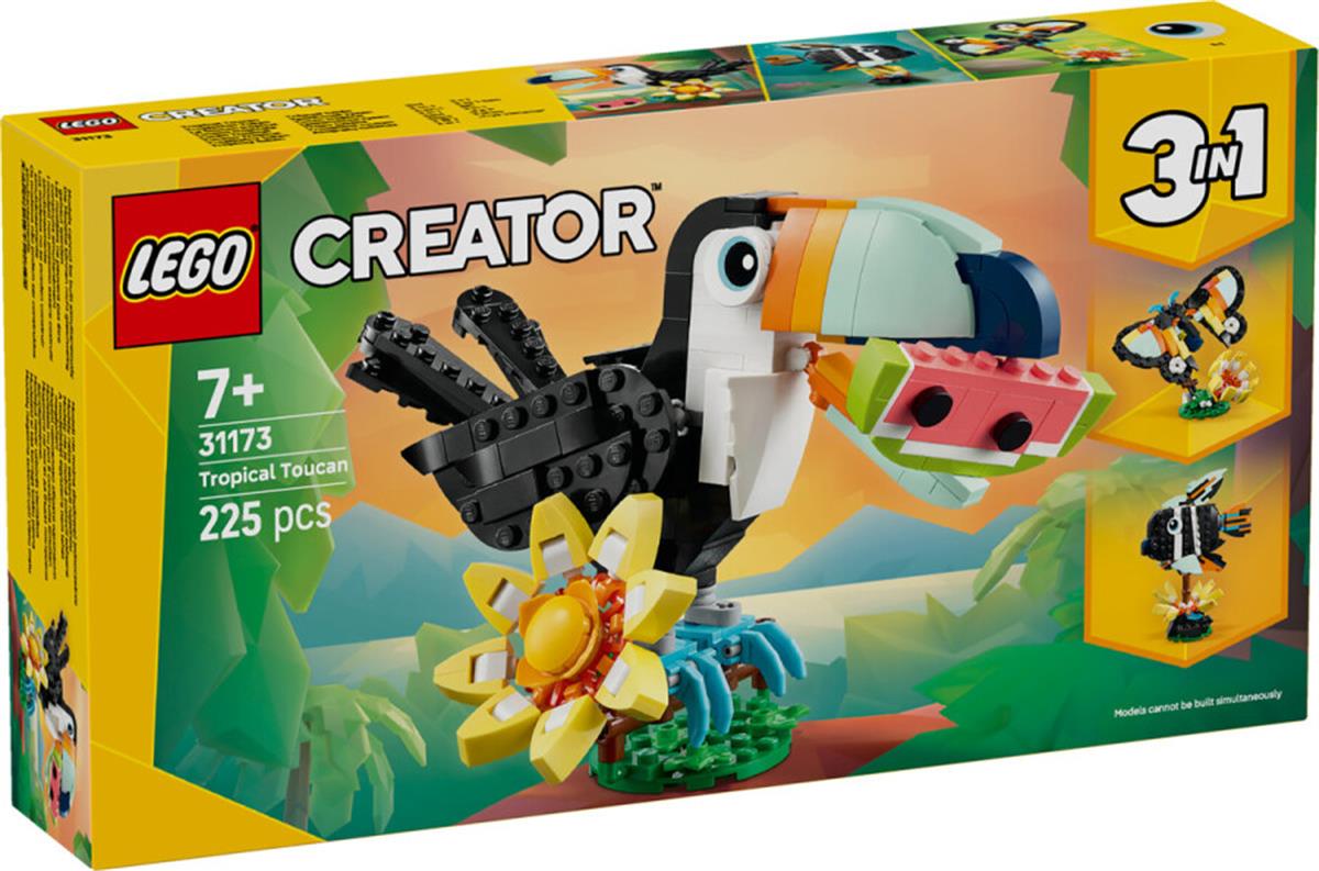 31173 LEGO Creator Vahşi Hayvanlar Tropikal Tukan Kuşu