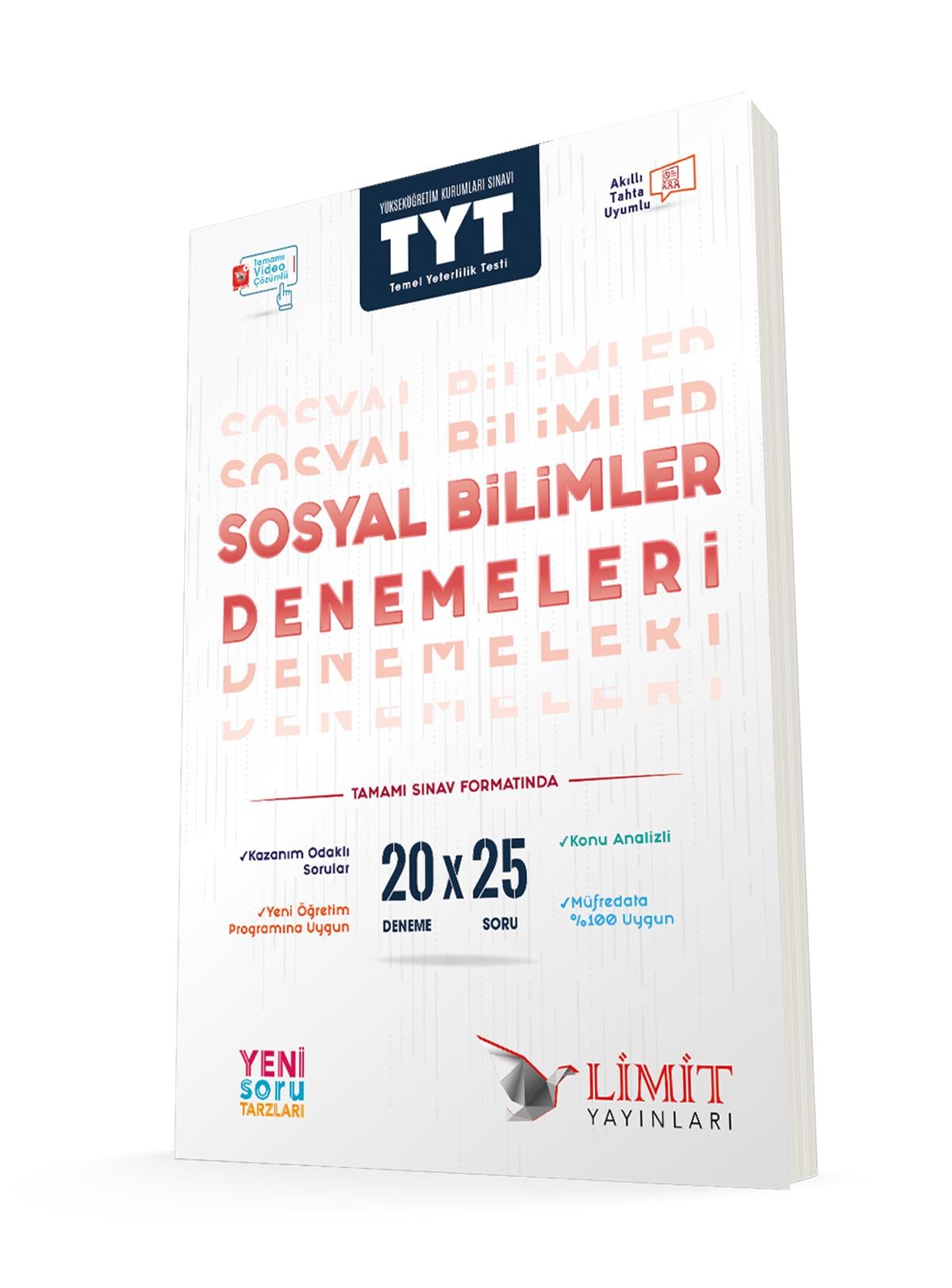 Limit Yayınları TYT Sosyal Bilimler 20x20 Denemeleri