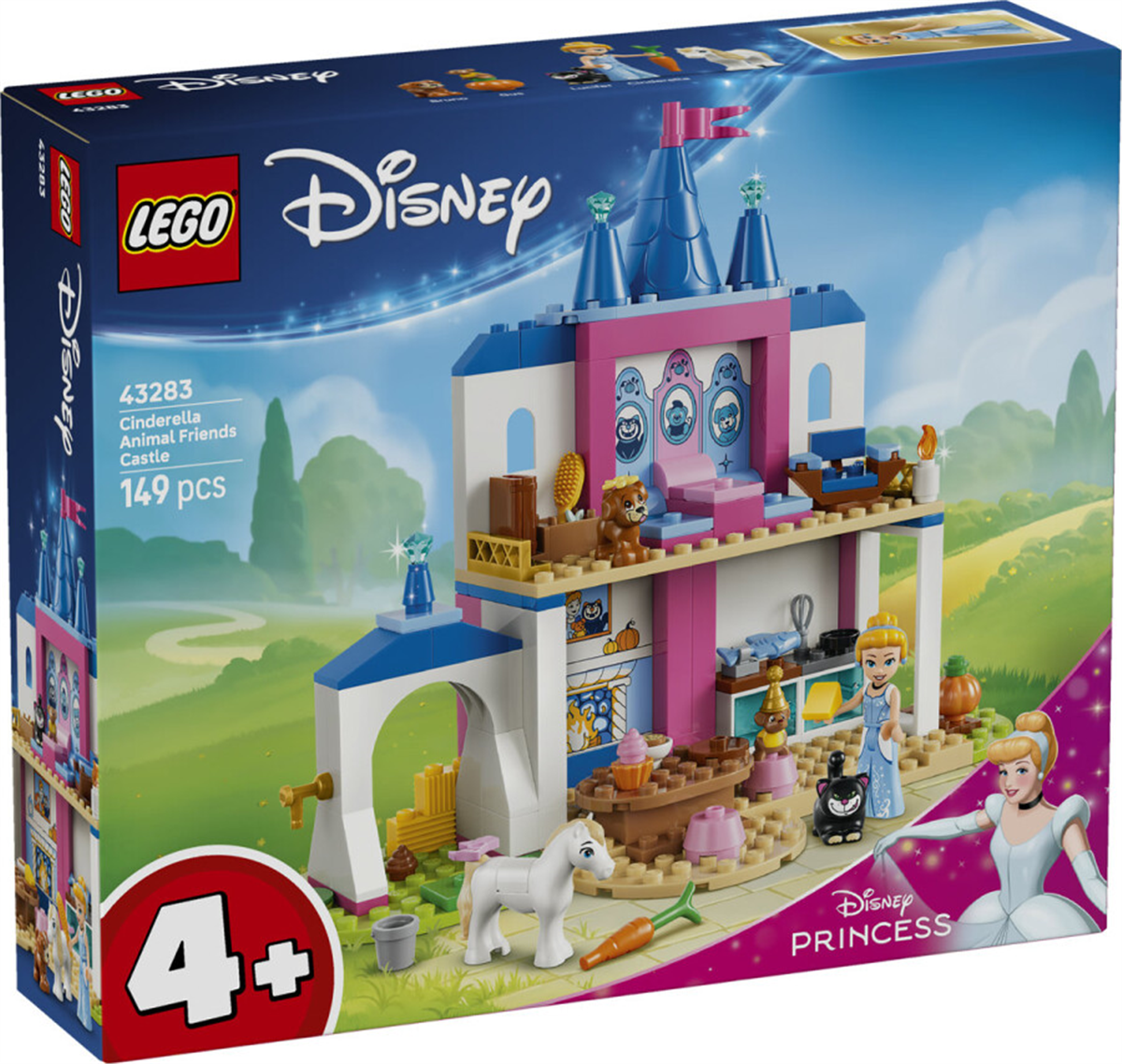 43283 LEGO Disney Sindirella Hayvan Dostları Şatosu