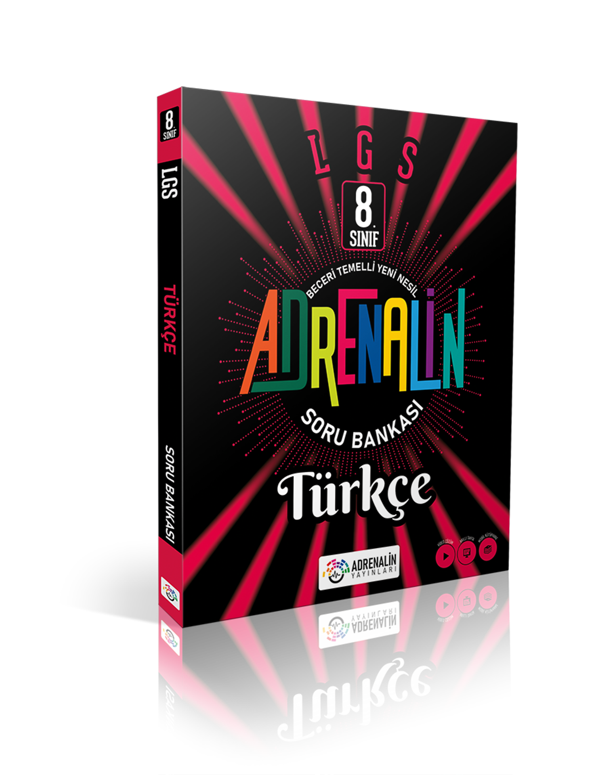 Adrenalin Yayınları 8. Sınıf LGS Türkçe Soru Bankası