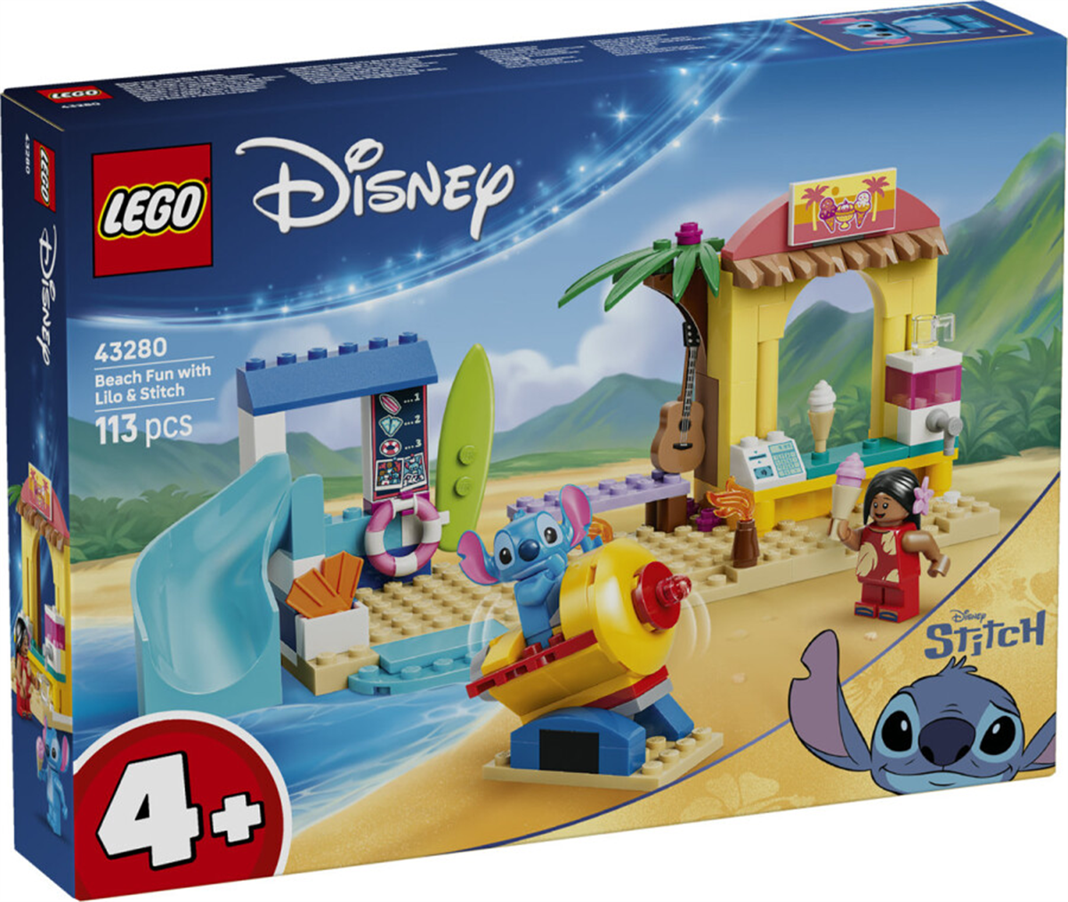 43280 LEGO Disney Lilo ve Stiç ile Plaj Eğlencesi