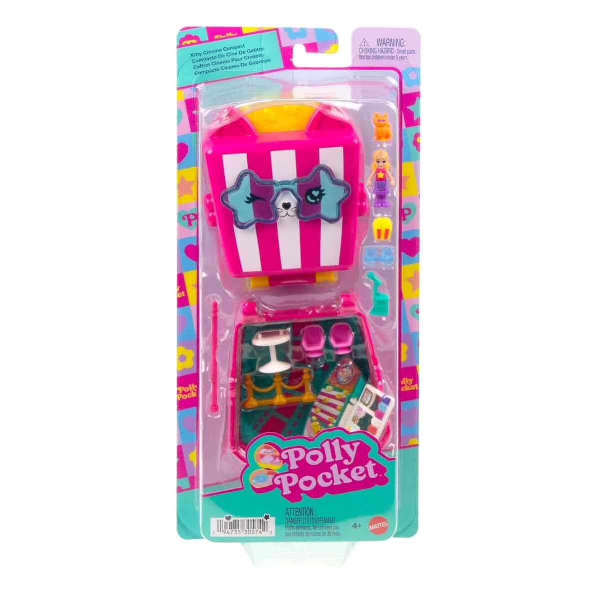 Polly Pocket Kedicik Sineması Mini Oyun Seti JFV01