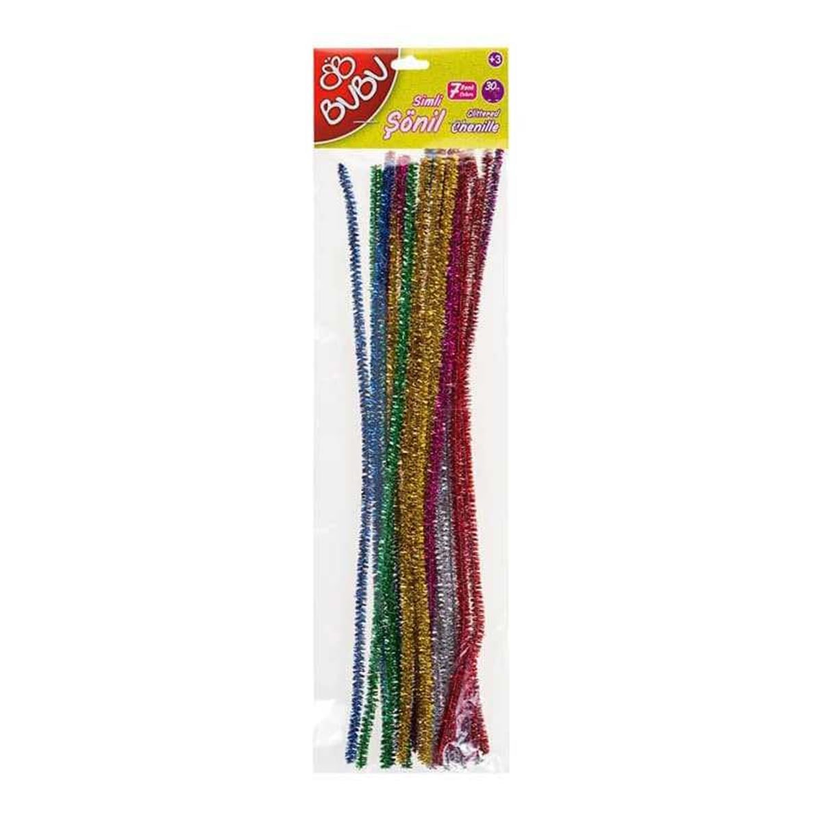Bubu Simli Şönil 30 cm 20 li Paket