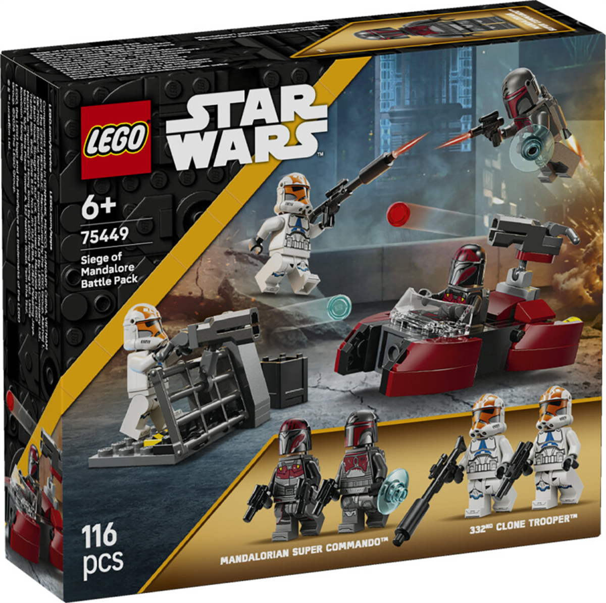 75449 LEGO Star Wars Mandalore Kuşatması Savaş Paketi