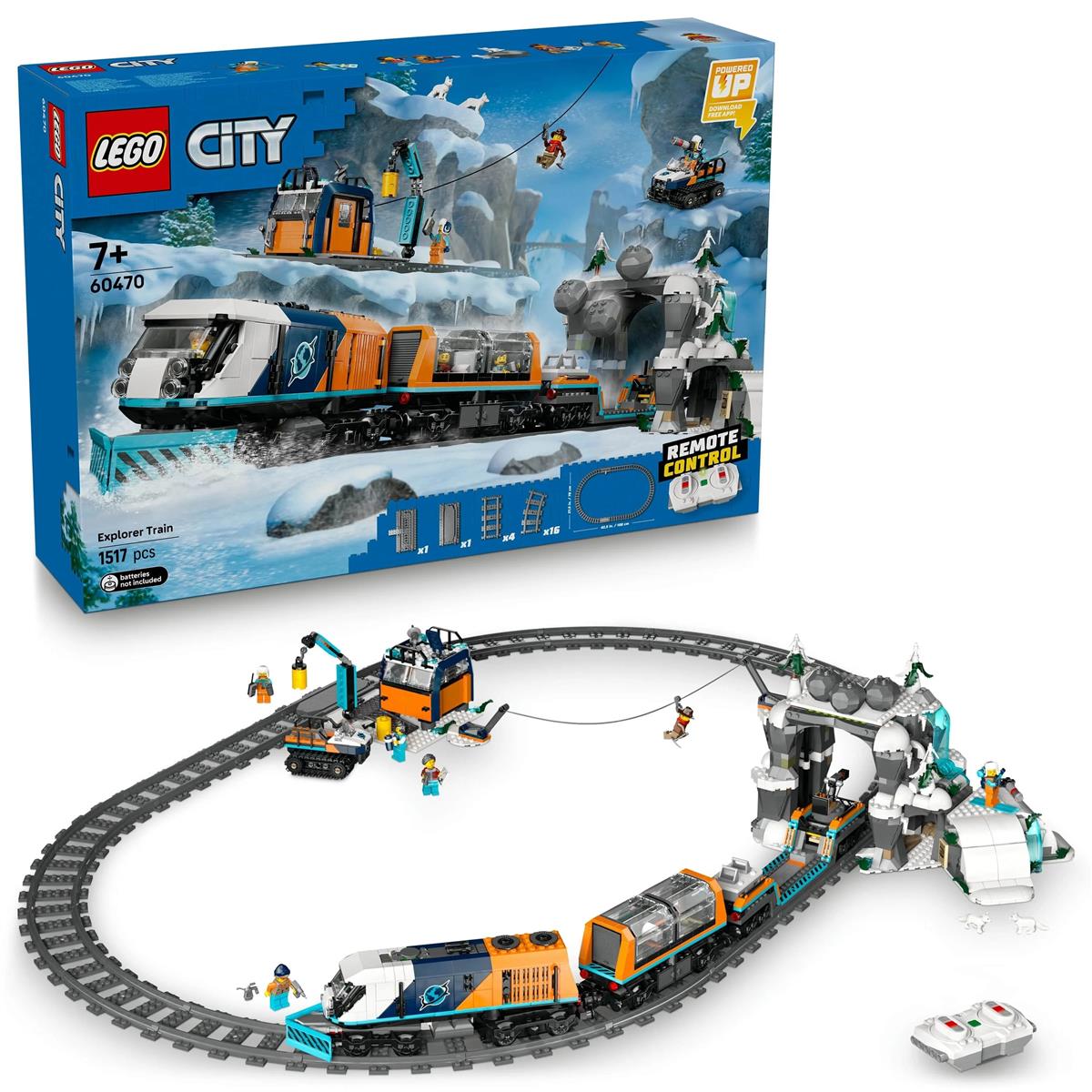 LEGO City Kaşiflerin Kuzey Kutbu Ekspres Treni 60470