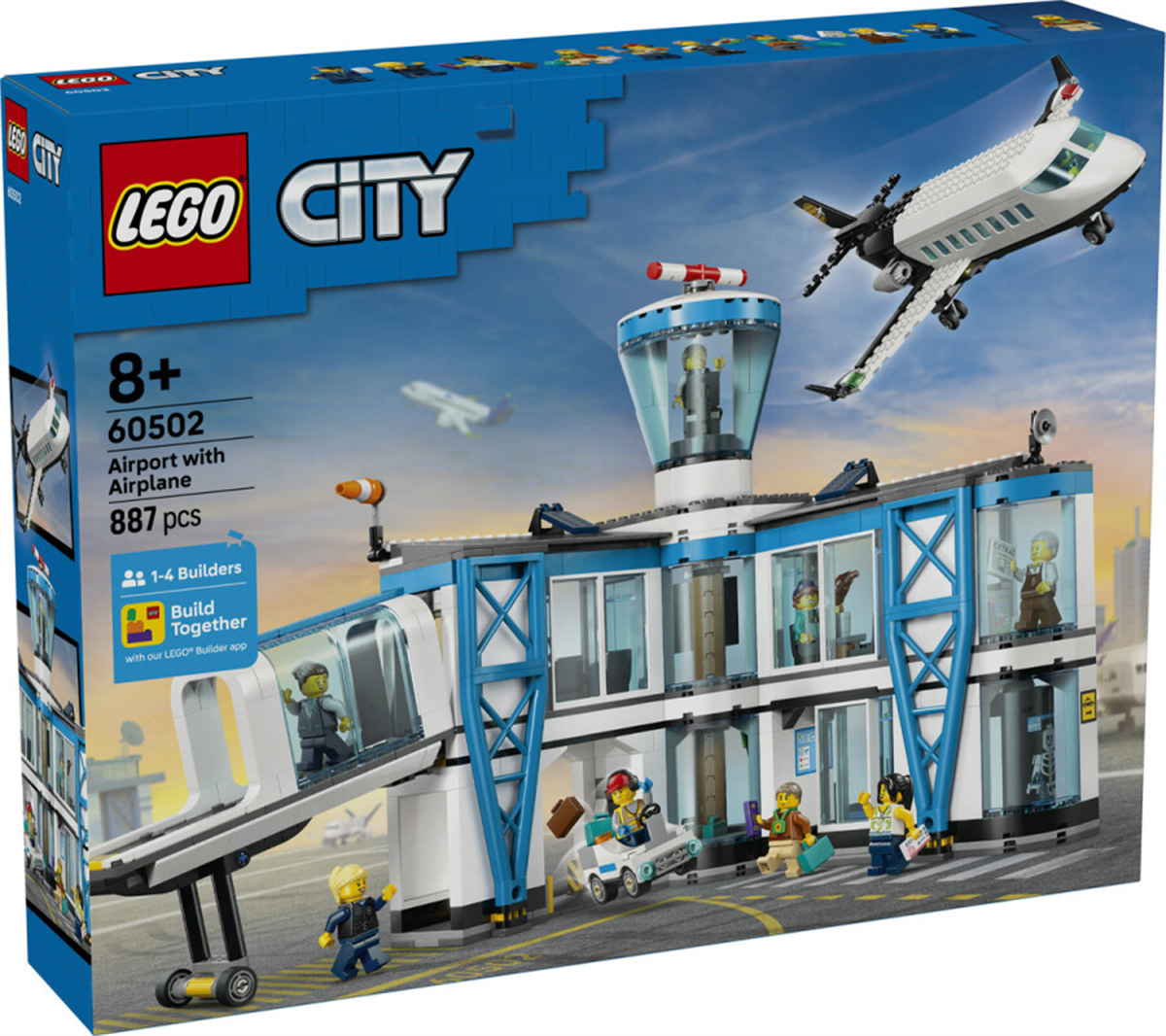 60502 LEGO City Havaalanı ve Uçak