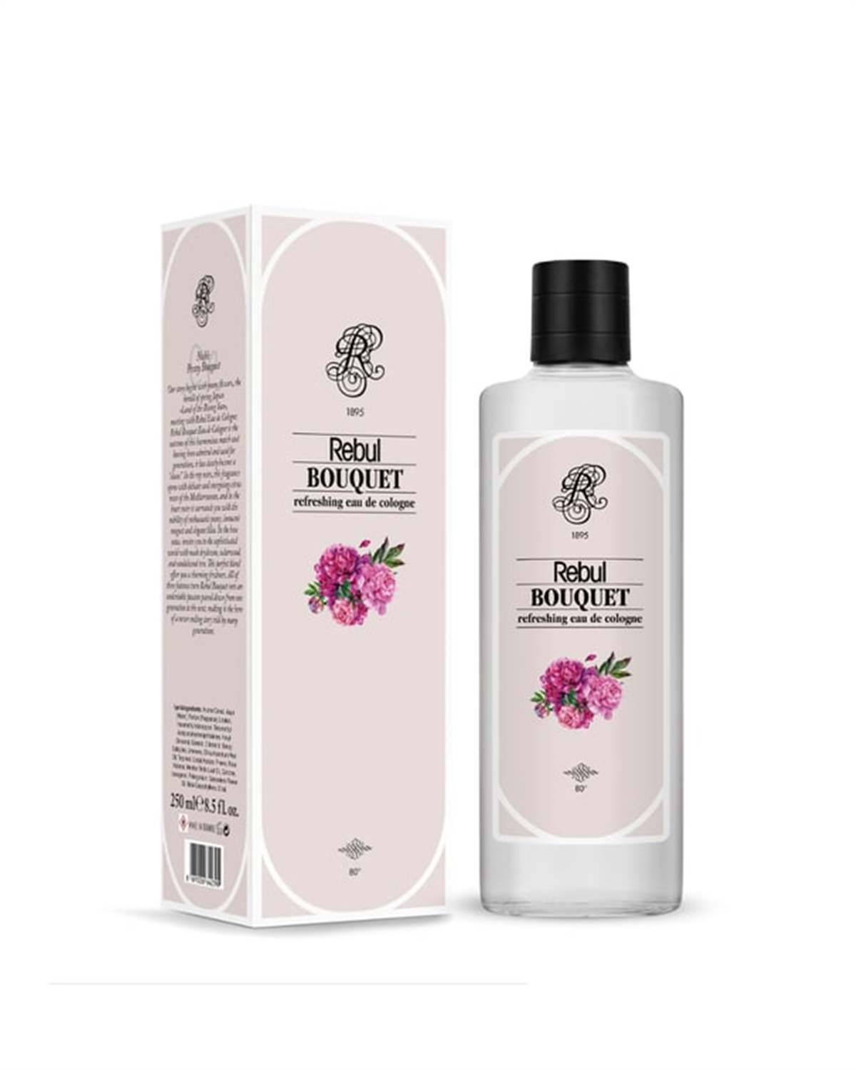 Rebul 250 Ml Kolonya Cam Şişe Bouquet