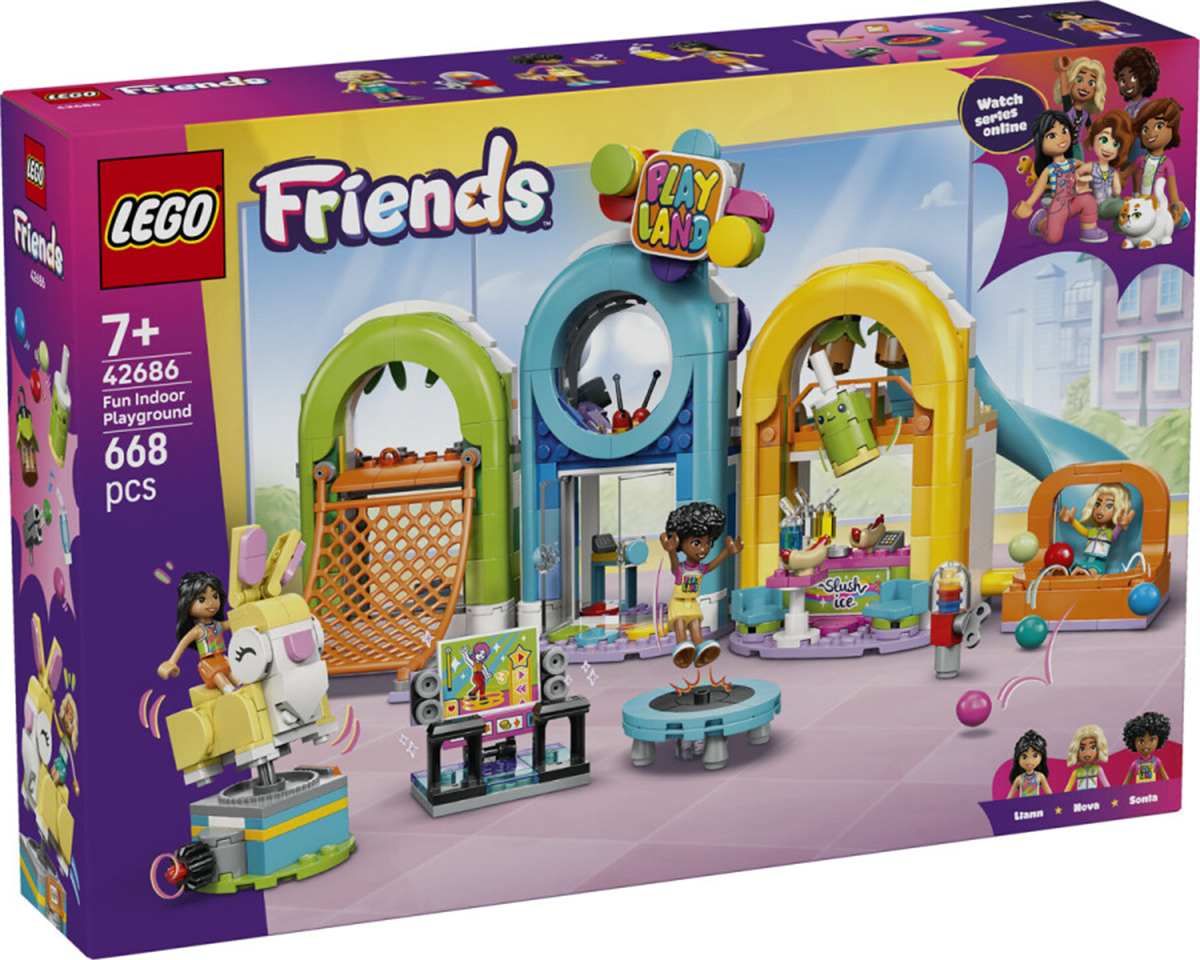 42686 LEGO Friends Eğlenceli Kapalı Oyun Parkı
