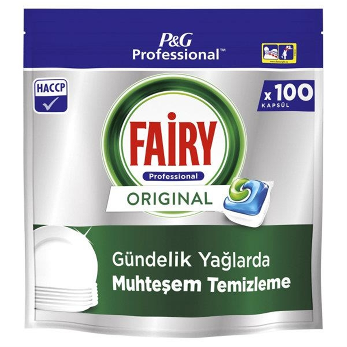 Fairy Professional Bulaşık Makinesi Deterjanı Kapsülü 100 Yıkama