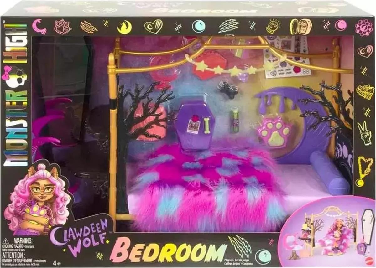 Monster High Harika Yatak Odası Oyun Seti HHK64