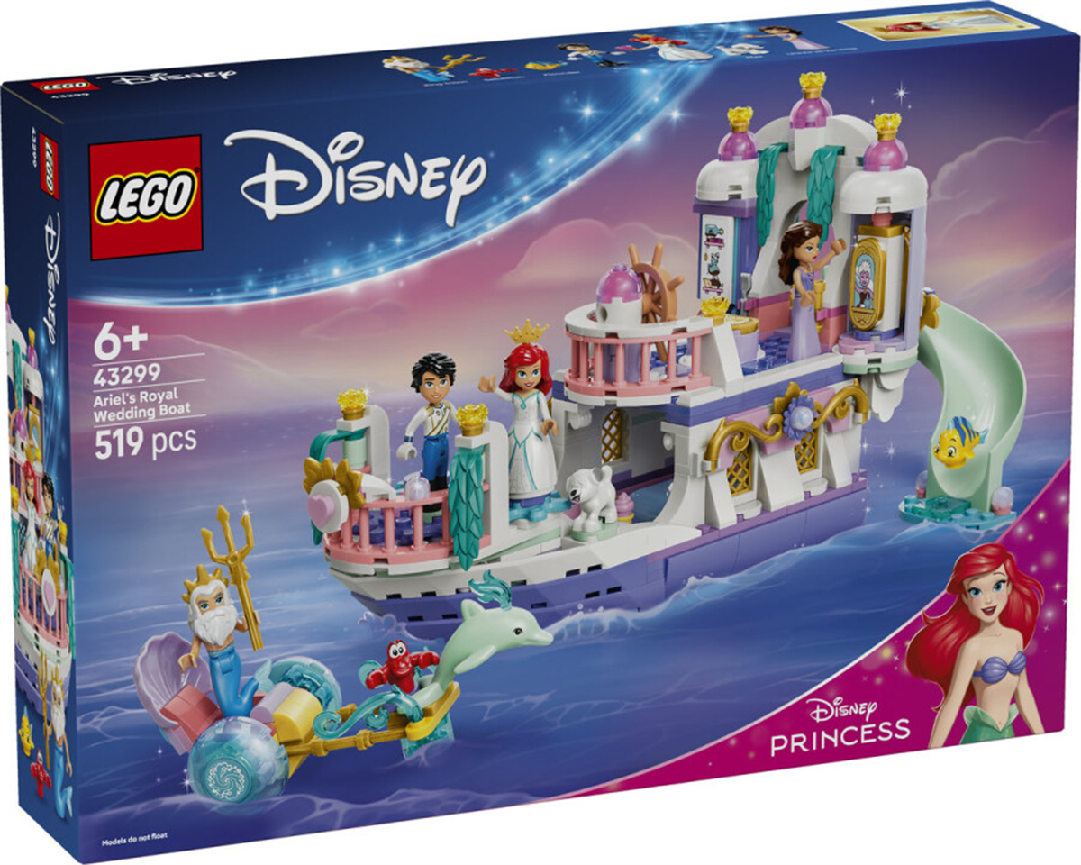 43299 LEGO Disney Ariel in Kraliyet Düğün Gemisi
