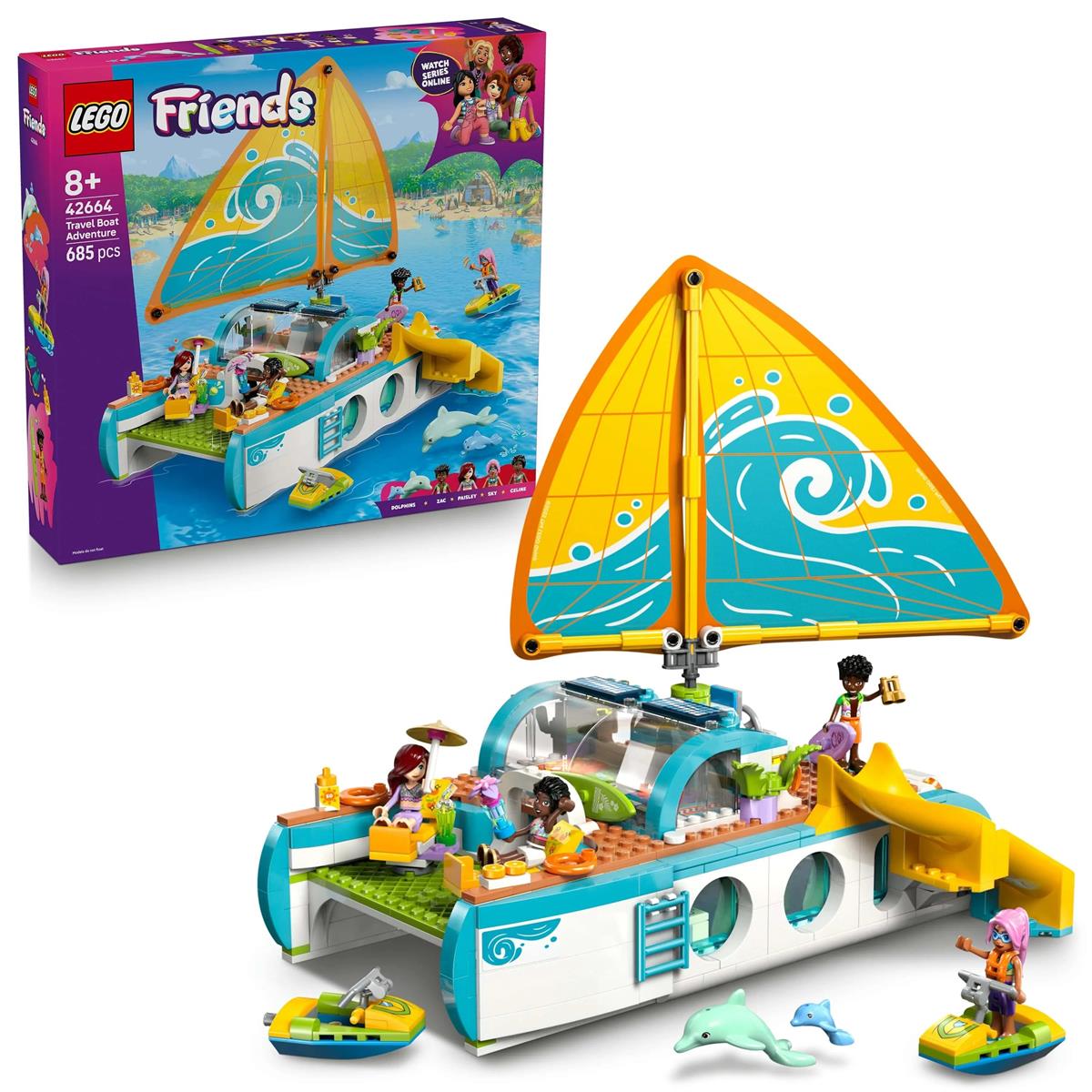 42664 LEGO Friends Gezi Teknesi Macerası