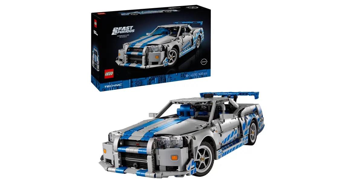 42210 LEGO Technic Daha Hızlı Daha Öfkeli Nissan Skyline GT-R (R34) Araba