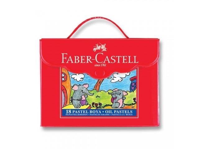 Faber Castell Çantalı Pastel Boya 18 Renk