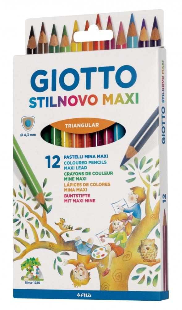 Giotto Stilnovo Maxi 12 Renk Kuru Boya
