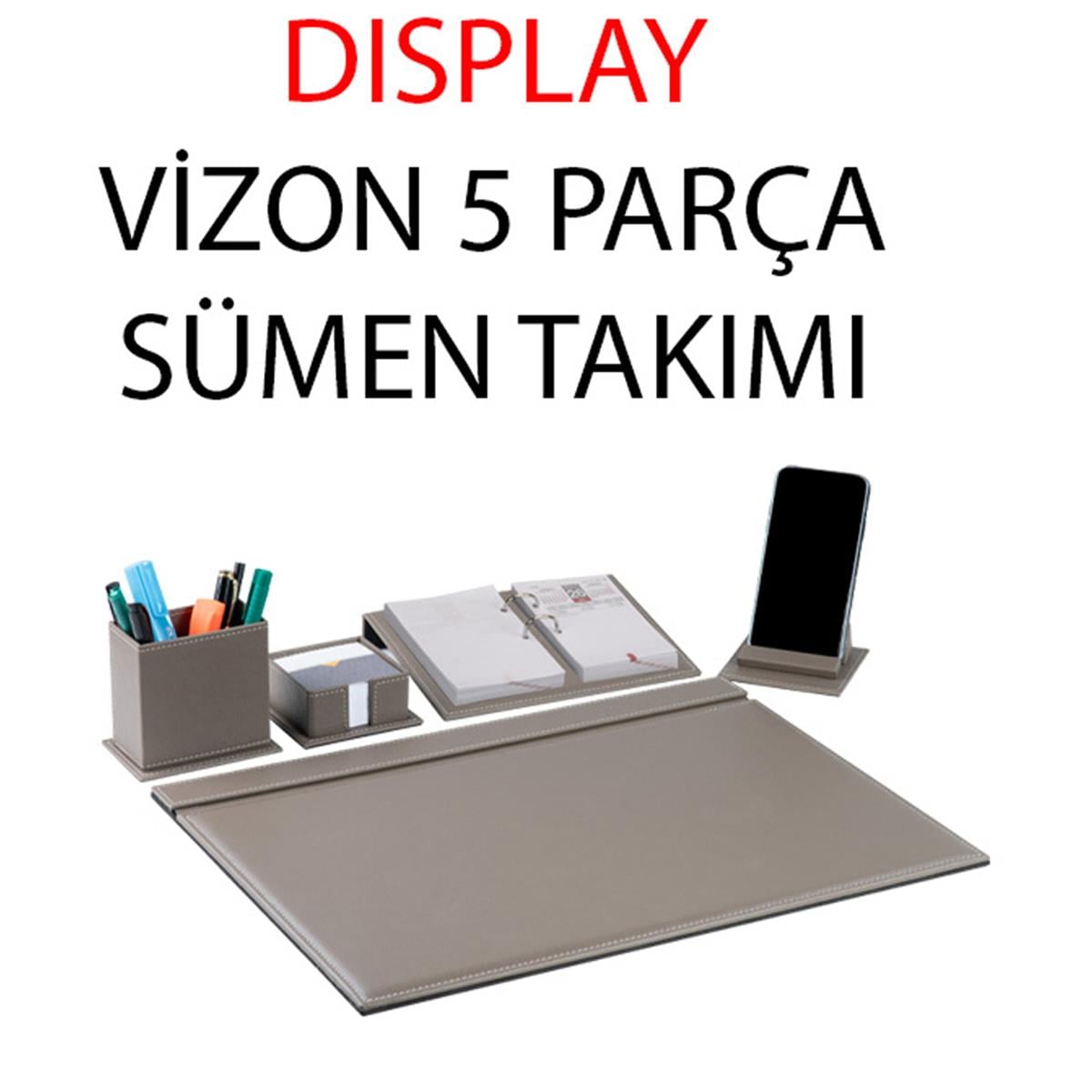 Gıpta Dısplay 5 Parca Sumen Takımı Vizon  4 8121000 2071