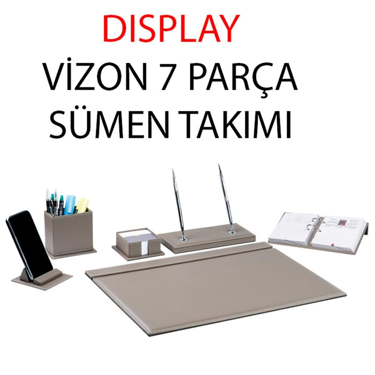 Gıpta Dısplay 7 Parça Sumen Takımı Vizon 4 8120000 2071