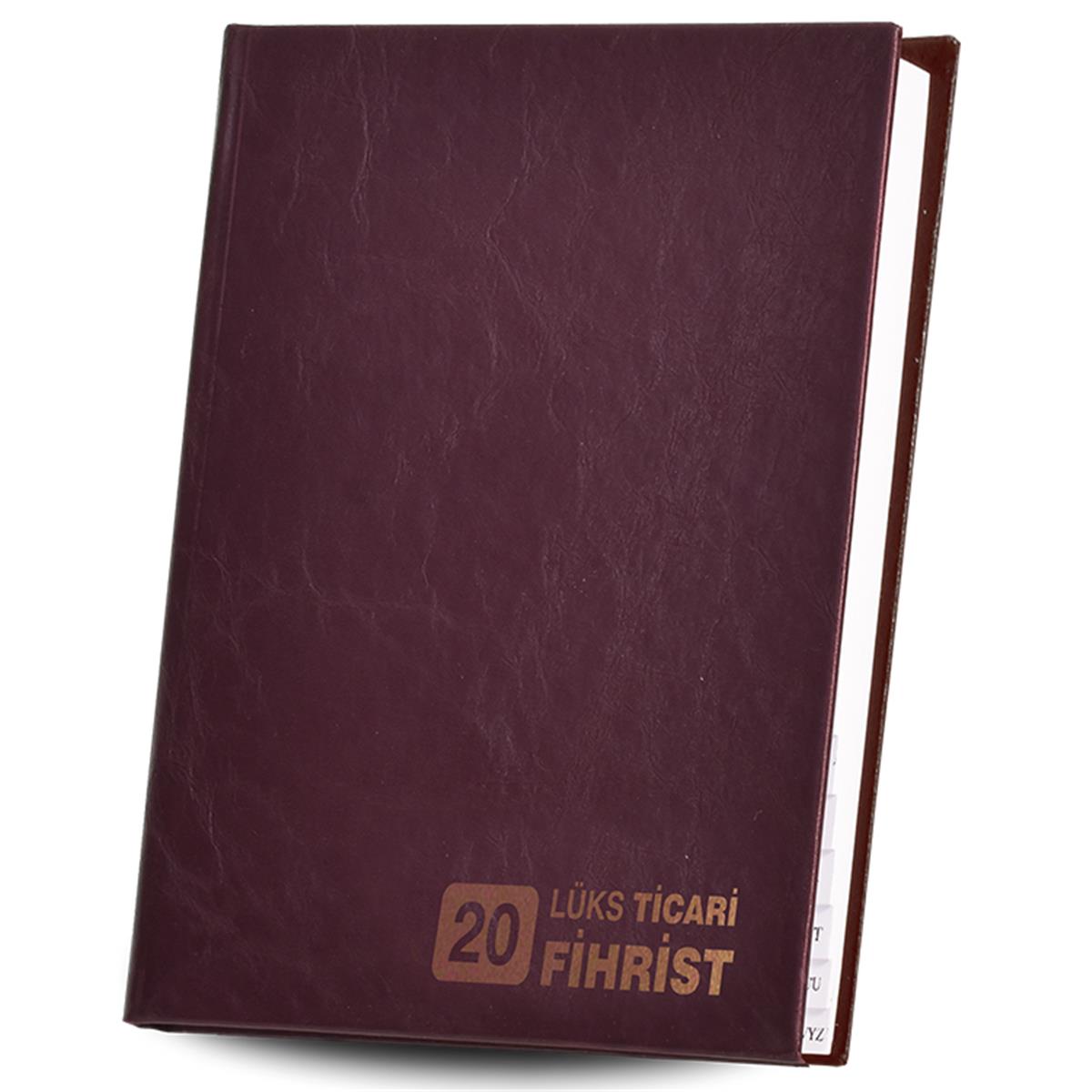 Gülpaş Fihrist 20X28 Ticari Suni Deri 20 Li