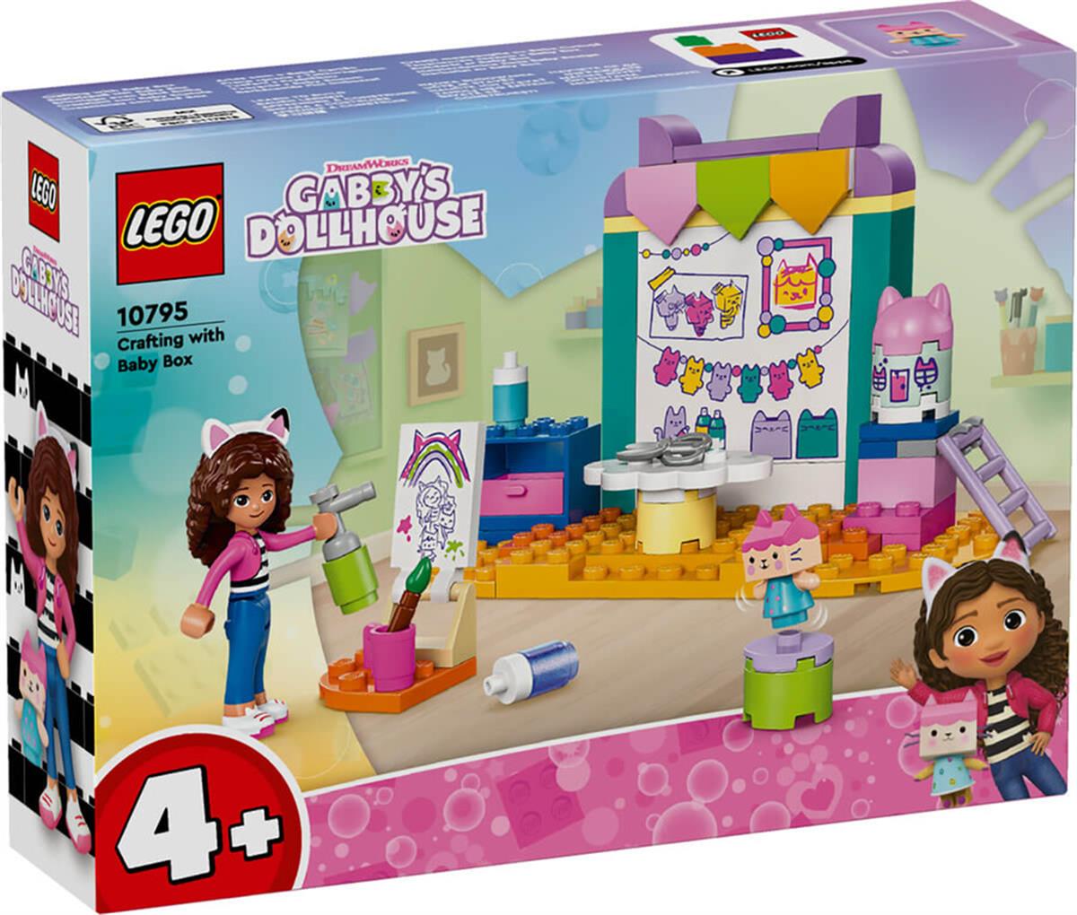 10795 LEGO Gabby s Dollhouse Karton Yavru Kedi ile El Sanatları