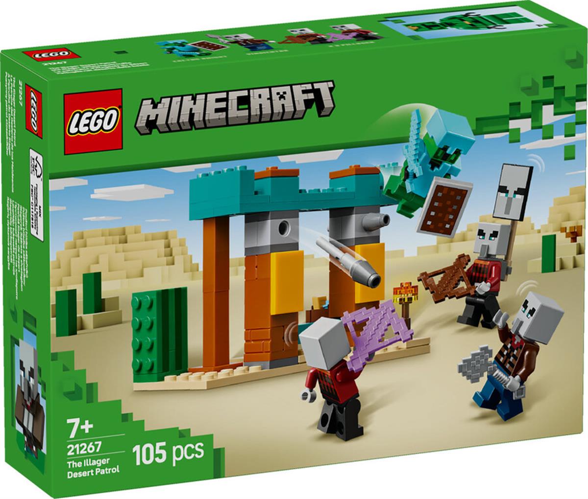 21267 LEGO Minecraft Serseri Köylü Çöl Devriyesi