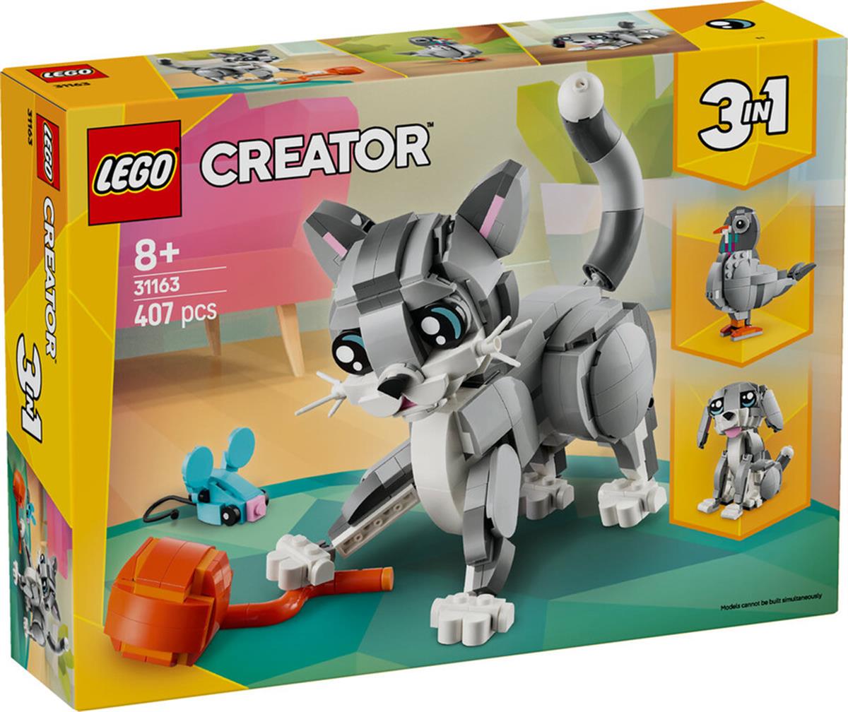 31163 LEGO Creator Oyunbaz Kedi