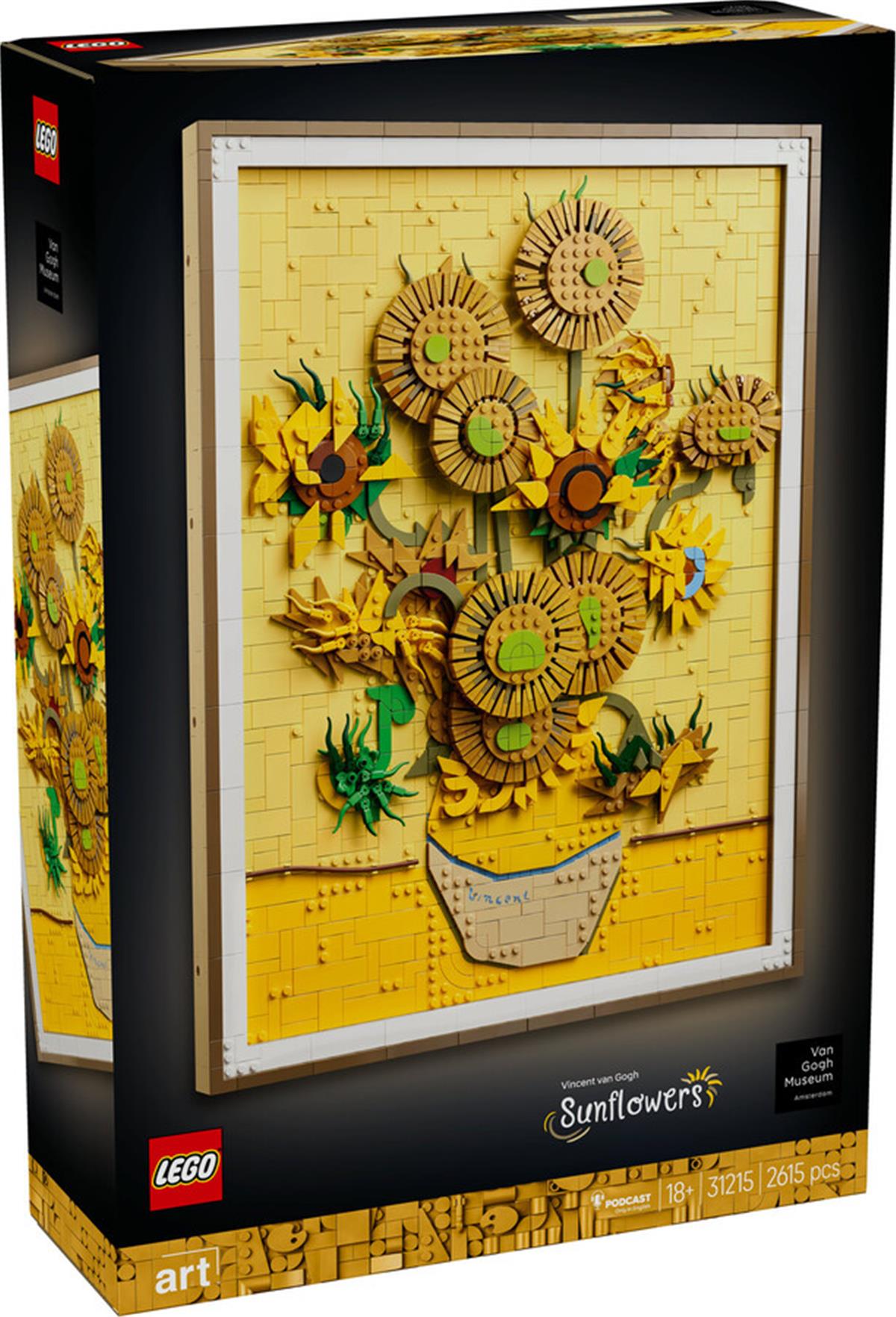 31215 LEGO Art Vincent van Gogh – Ayçiçekleri