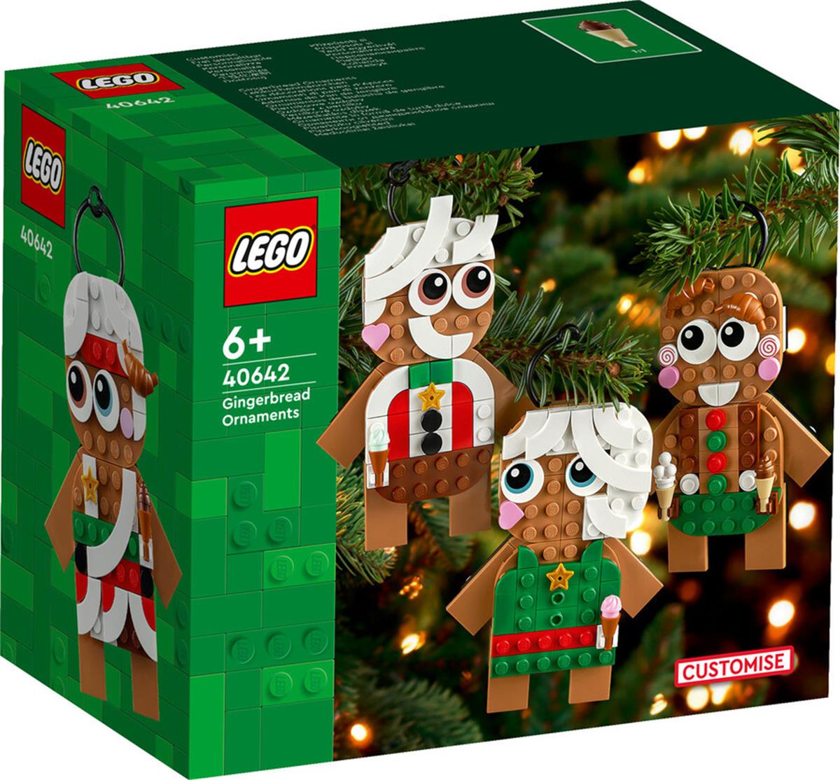 40642 LEGO Iconic Zencefilli Kurabiye Süsleri