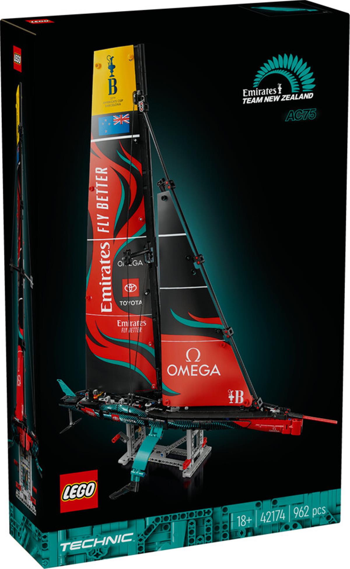 42174 LEGO Technic Emirates Team New Zealand AC75 Yat