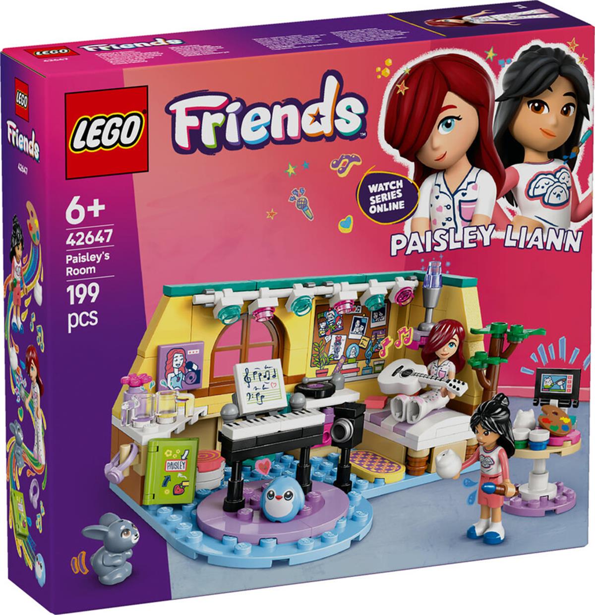 42647 LEGO Friends Paisley nin Odası