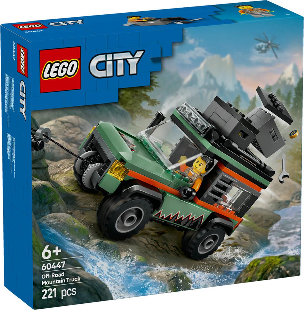 60447 LEGO City 4x4 Arazi Dağ Arabası