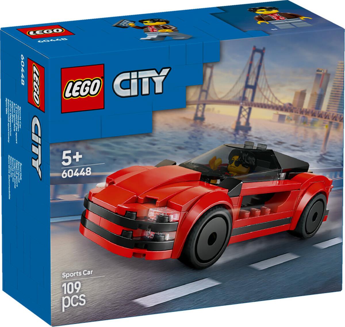 60448 LEGO City Kırmızı Spor Araba