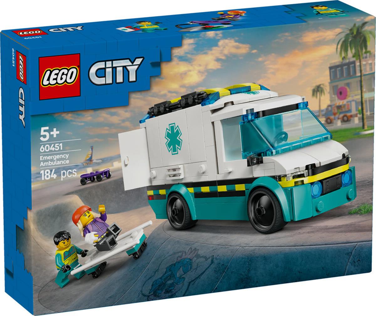 60451 LEGO City Acil Yardım Ambulansı