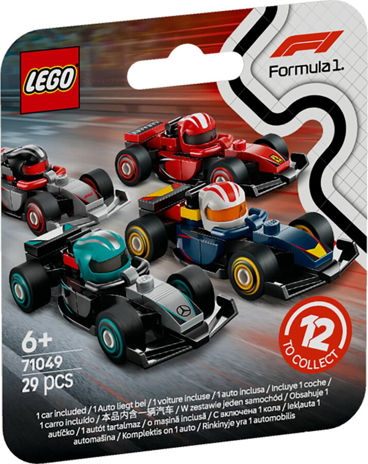 71049 LEGO Iconic F1 Koleksiyonluk Yarış Arabaları