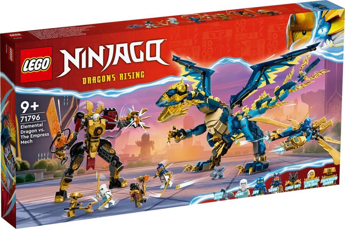 71796 LEGO NINJAGO Element Ejderhası İmparatoriçe Robotuna Karşı
