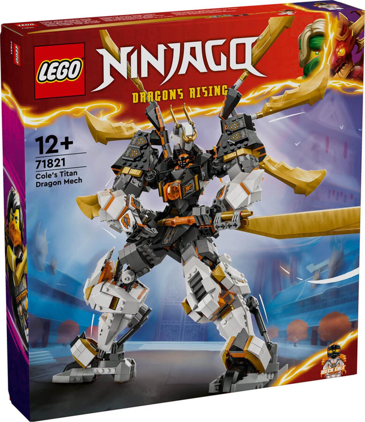 71821 LEGO NINJAGO Cole un Titan Ejderha Robotu