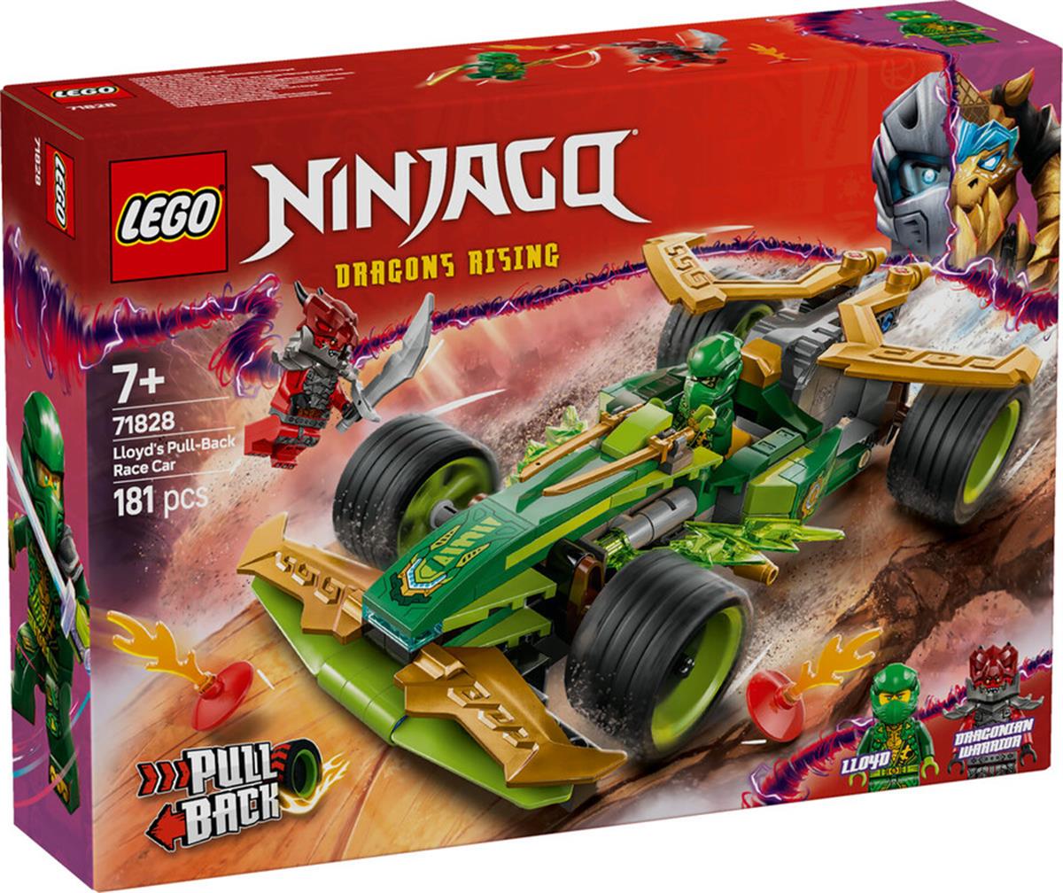 71828 LEGO NINJAGO Lloyd un Çek-Bırak Yarış Arabası