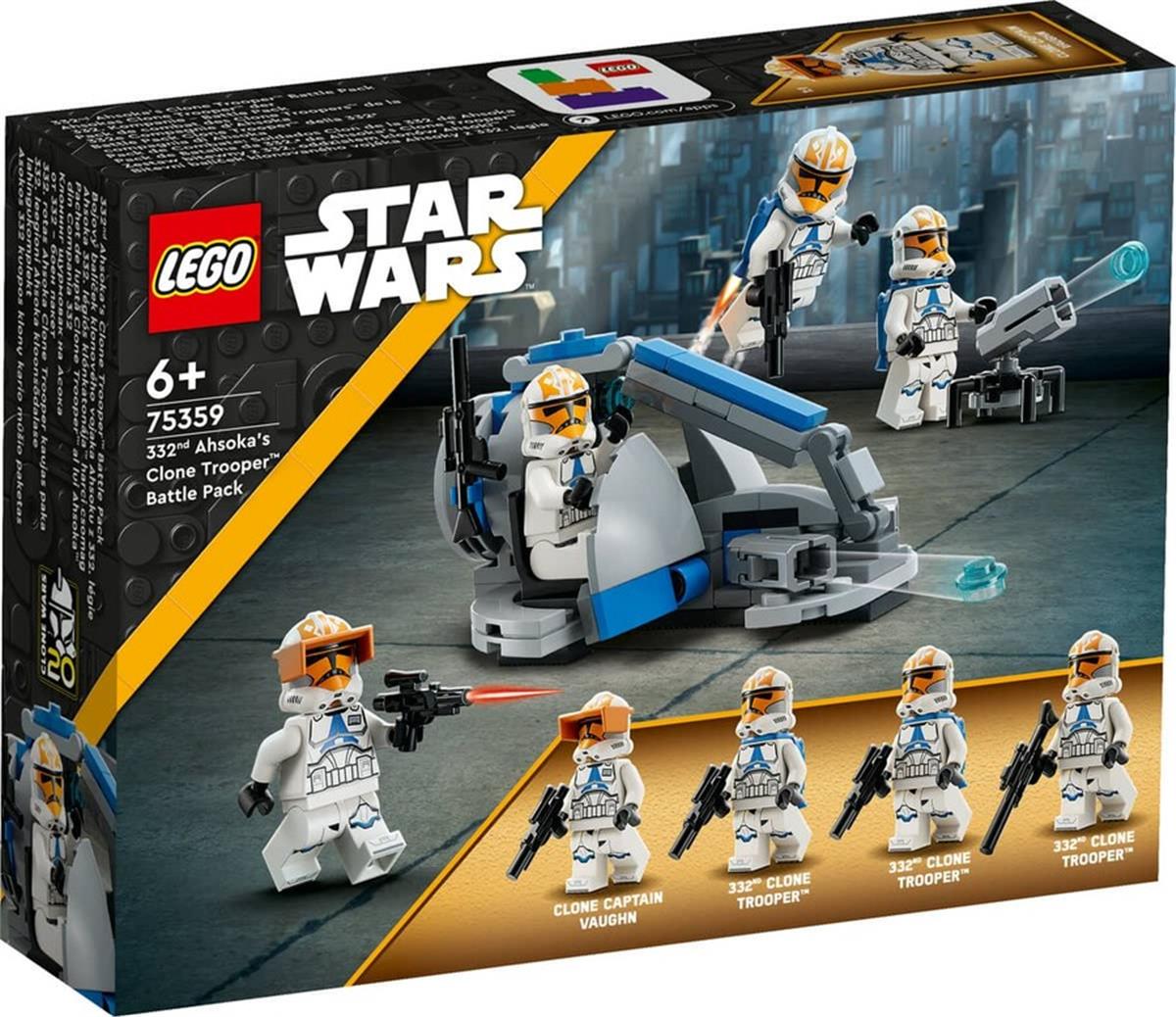 75359 LEGO Star Wars 332. Ahsoka nın Klon Trooper ı Savaş Paketi