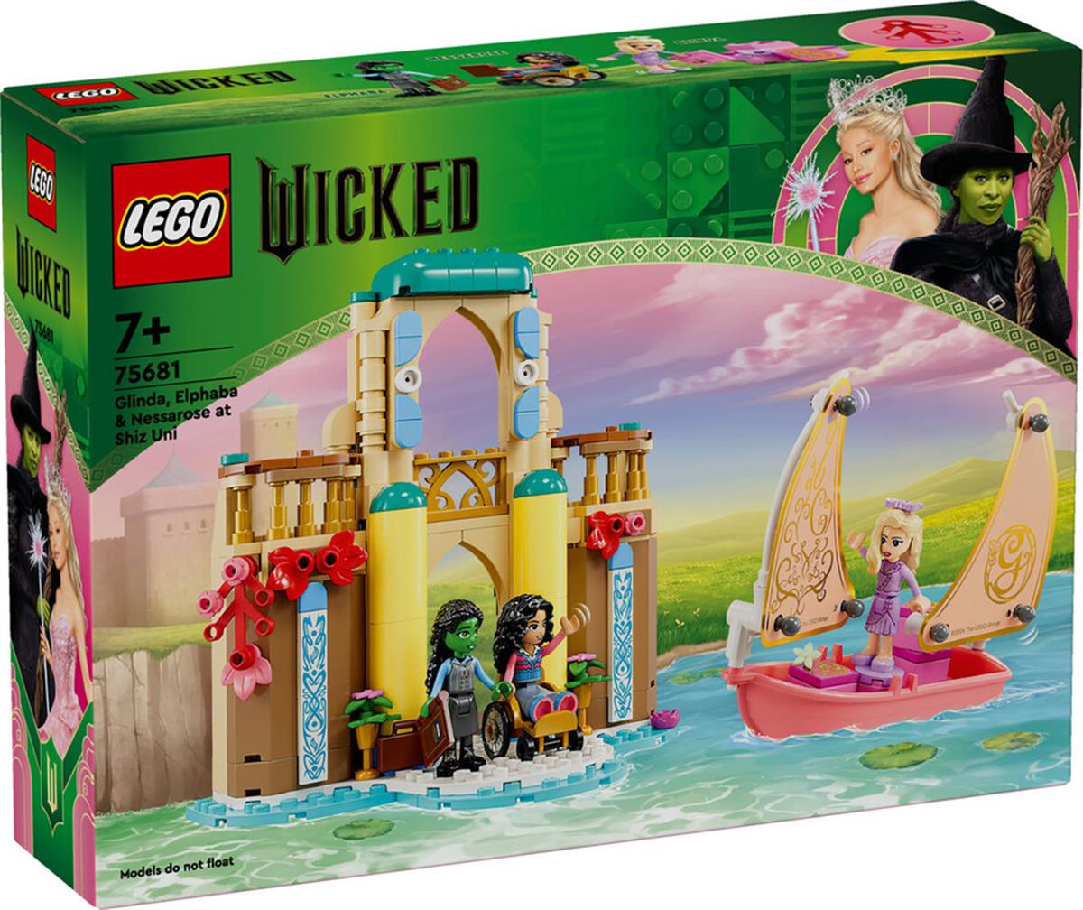 75681 LEGO Wicked Glinda Elphaba ve Nessarose Shiz Üniversitesi nde