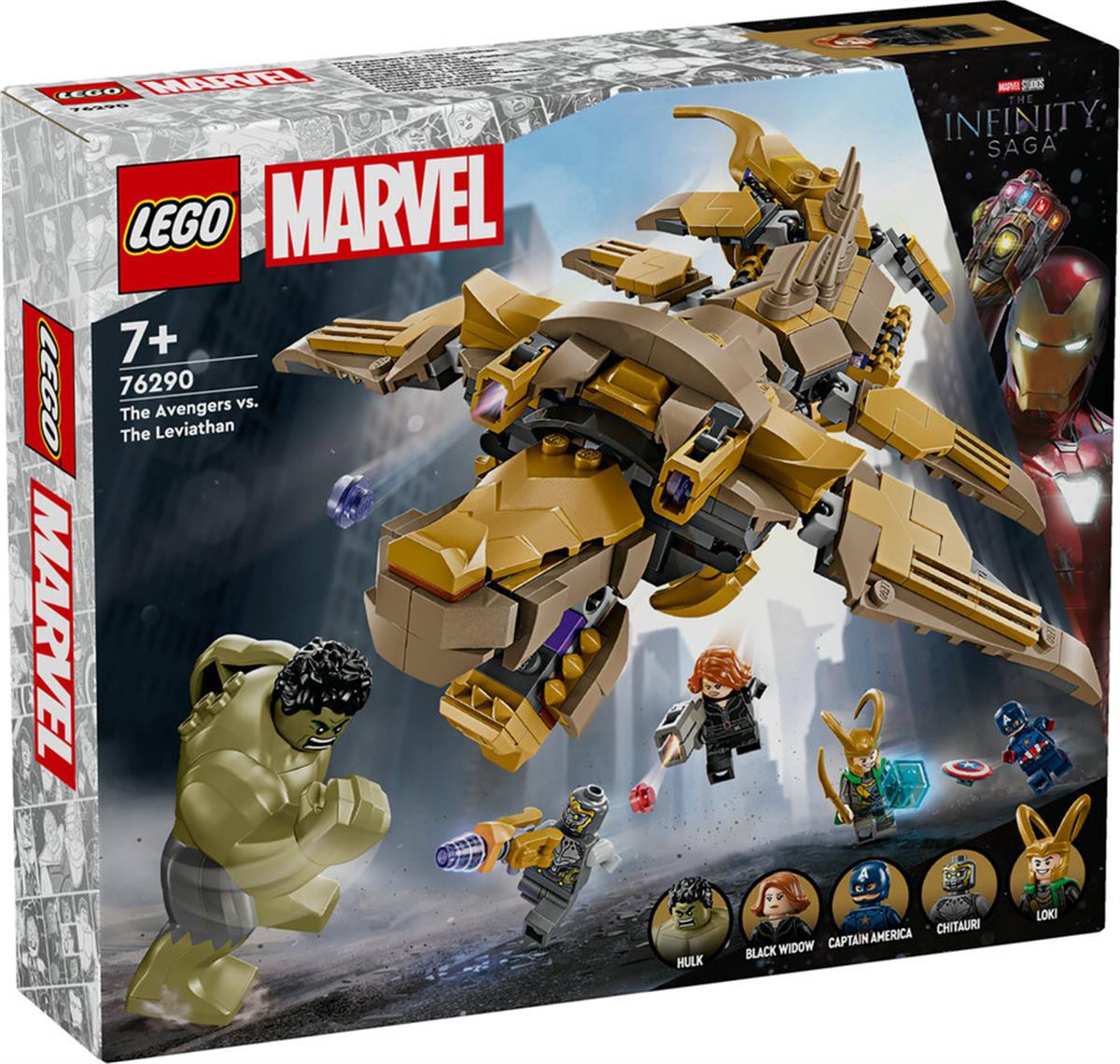 76290 LEGO Marvel Avengers Leviathan a Karşı