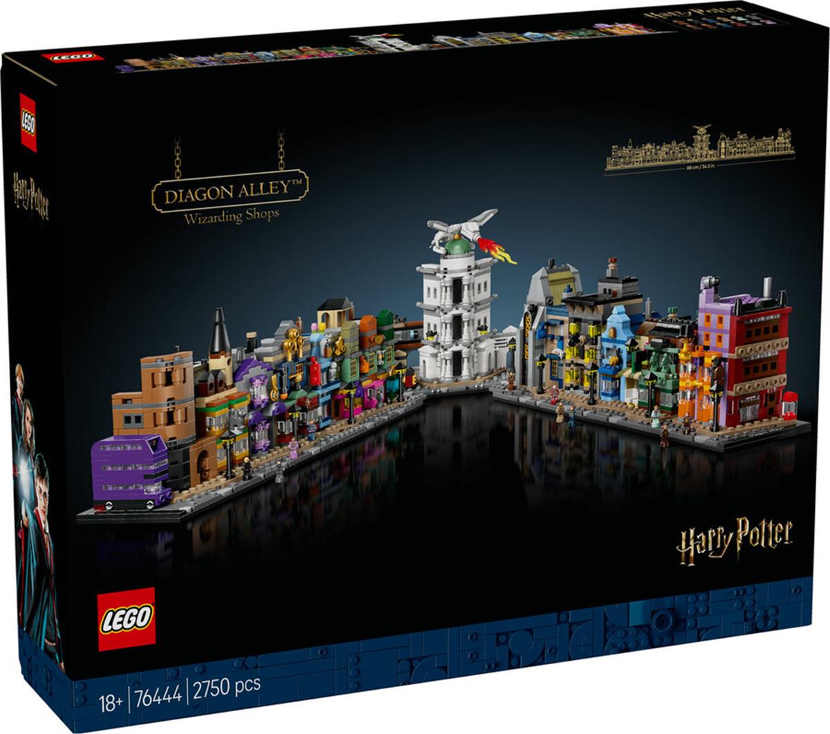 76444 LEGO Harry Potter Diagon Yolu Büyücü Mağazaları